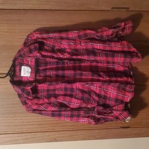 Size L Red/Black flannel (Fits like S/M)
